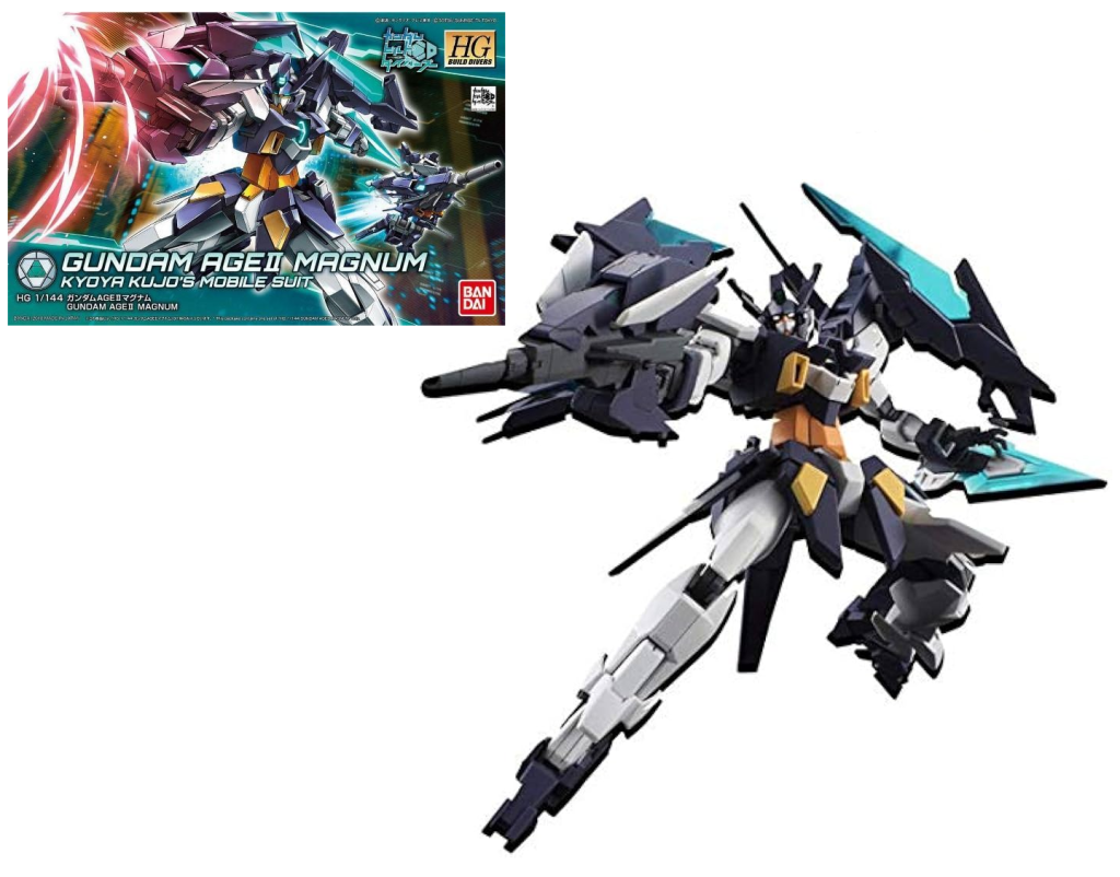 Précommande : GUNDAM - Model Kit - HG 1/144 - Gundam Age 2 Magnum - 13cm