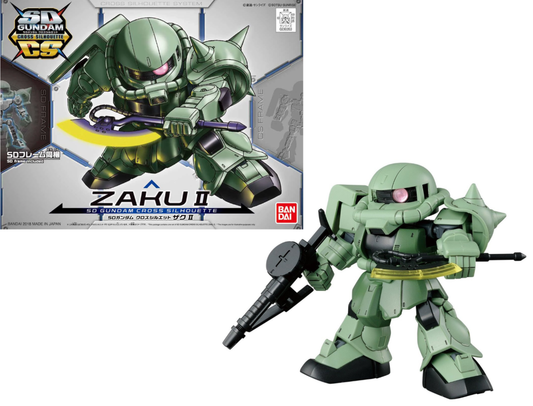 Précommande : GUNDAM - SD Gundam Cross Silhouette Zaku 2 - 8cm