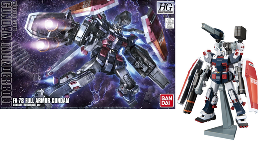 Précommande : GUNDAM - Model Kit - HG 1/144 - Full Armor Gundam Thunder. - 13 CM