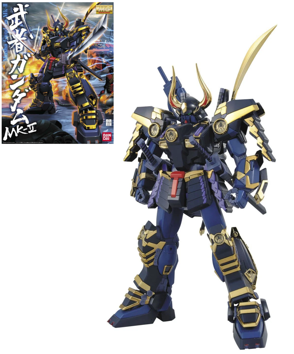 Précommande : GUNDAM - Model Kit - MG 1/100 - Musha Gundam MK-II - 18CM