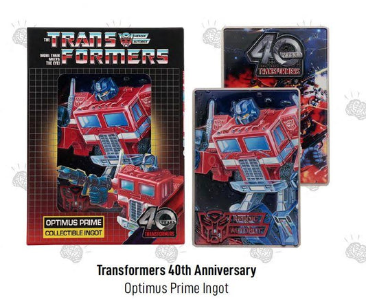 Précommande : TRANSFORMERS - 40th Anniversary - Autobots -Lingot Edition Limitée