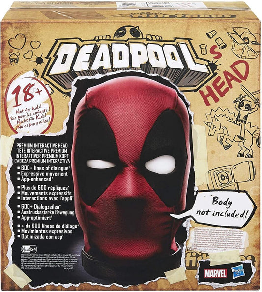 Précommande : DEADPOOL - Tête Interactive Premium (Version Anglaise)