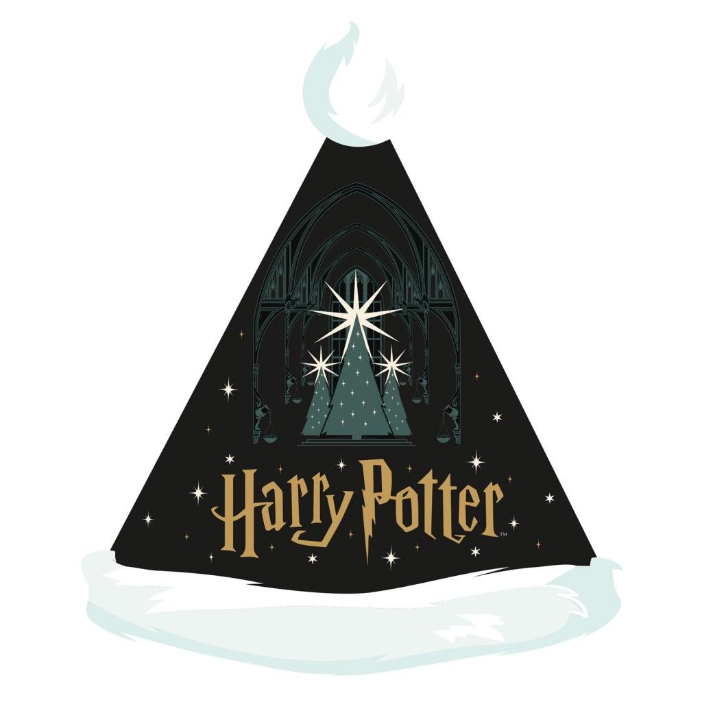 Précommande : HARRY POTTER - Poudlard - Bonnet de Noël - 37 cm