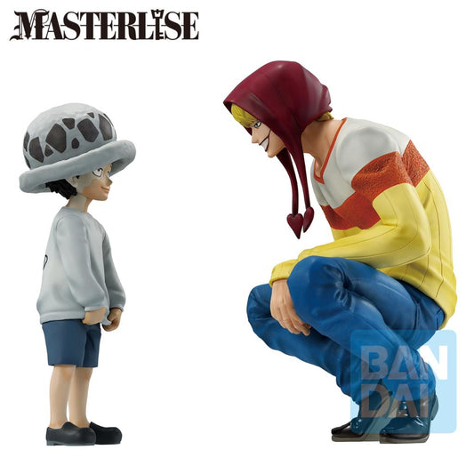 Précommande : ONE PIECE - Trafalgar Law & Corazon -Figurine Episode of Law 11 & 13cm