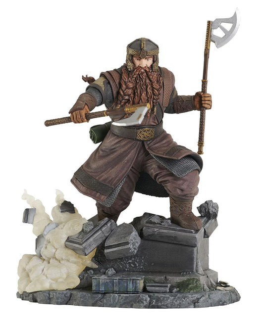 Précommande : LE SEIGNEUR DES ANNEAUX - Gimli - Statuette Gallery Diorama 20cm