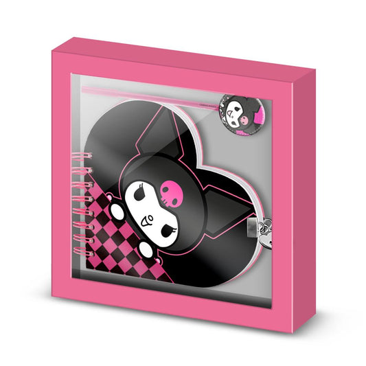 Précommande : HELLO KITTY - Kuromi - Gift Box - Journal Secret + Stylo Bille