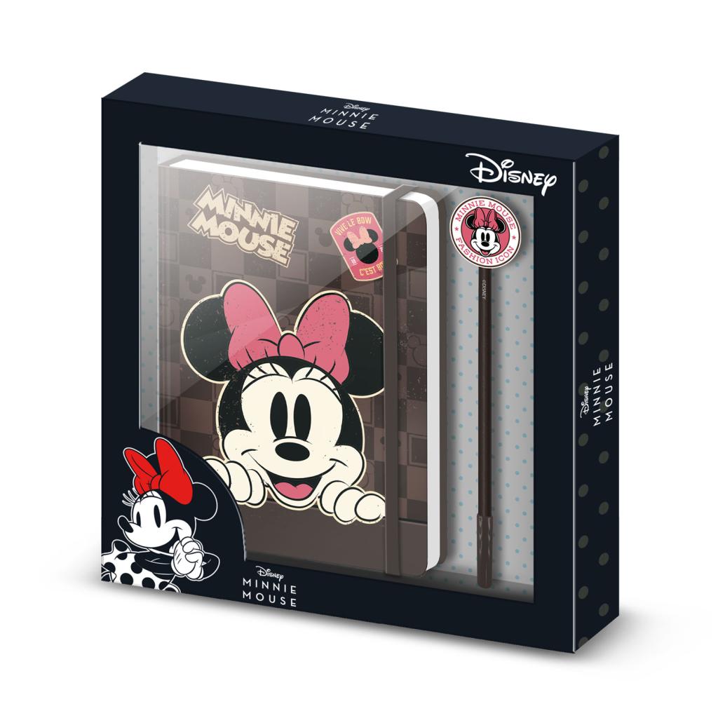 Précommande : MINNIE - Journey - Gift Box - Notebook A5 + Stylo