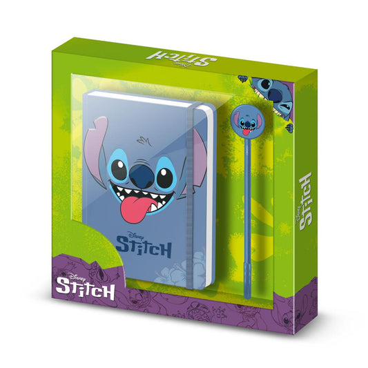 Précommande : STITCH - Heady Flower - Gift Box - Notebook A5 + Stylo