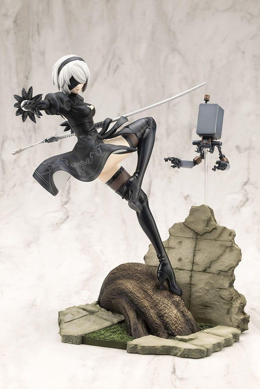 Précommande : NIER AUTOMATA VER. 1.1A - 2B - Statuette ARTFXJ 1/8 24cm