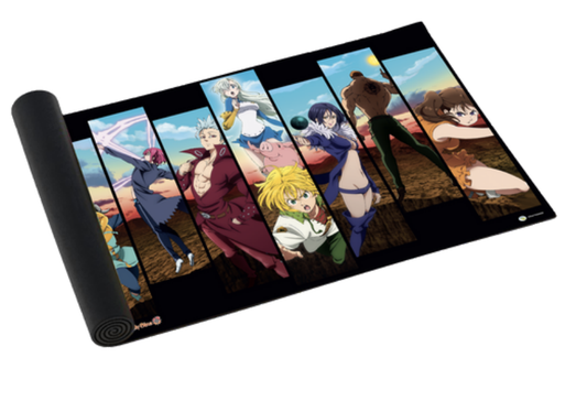 Précommande : SEVEN DEADLY SINS - Heroes Team - Tapis à Jouer 61x36cm