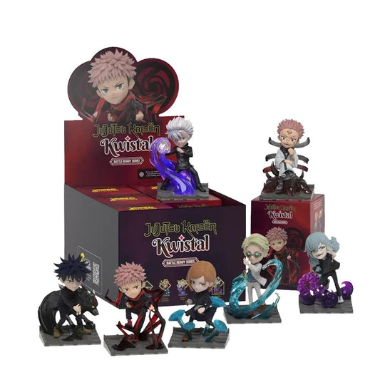 Précommande : JUJUTSU KAISEN - Kwistal - Battle Ready Series (Display 6 Fig.)