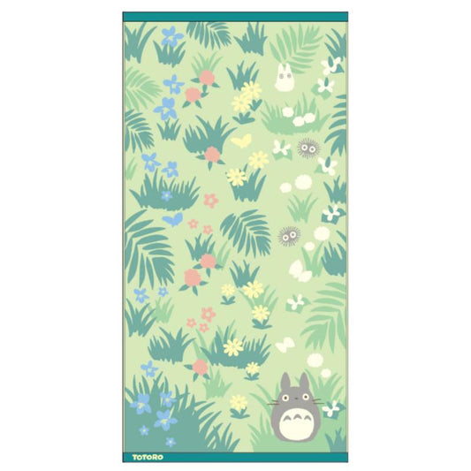 Précommande : MON VOISIN TOTORO - Totoro & Papillon - Grande Serviette 60x120cm