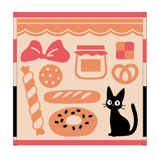 Précommande : KIKI LA PETITE SORCIERE - Boulangerie de Jiji - Mini Serviette 25x25cm