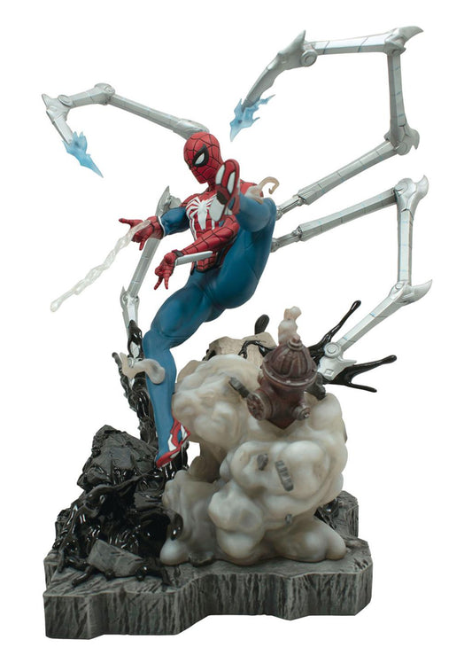 Précommande : SPIDER-MAN 2 - Spider-Man - Statuette Deluxe Gallery Diorama 30cm