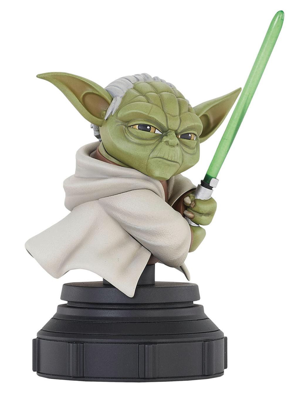 Précommande : STAR WARS THE CLONE WARS - Yoda - Mini-Buste 1/7 13cm