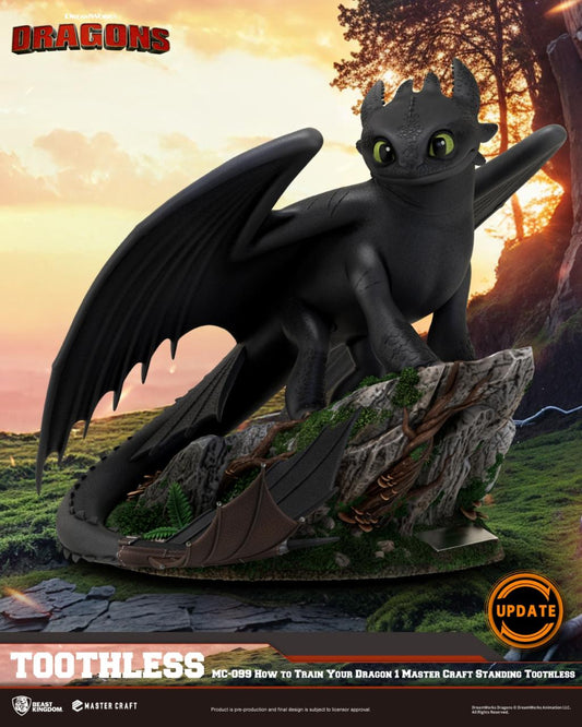 Précommande : DRAGON - Krokmou - Statuette Master Craft 31cm