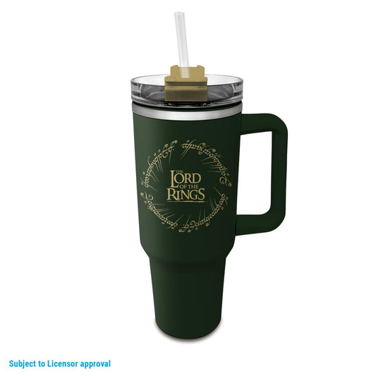 Précommande : LE SEIGNEUR DES ANNEAUX - Logo - Tasse Inoxydable en métal 1.2l