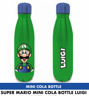 Précommande : SUPER MARIO - Luigi - Mini Cola Bottle - 540 ml