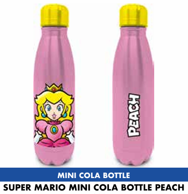 Précommande : SUPER MARIO - Peach - Mini Cola Bottle - 540 ml
