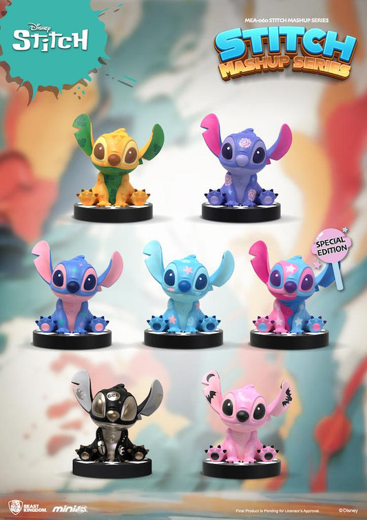 Précommande : LILO & STITCH - Stitch Mashup - Blind Box Set 6 Figurine 9cm