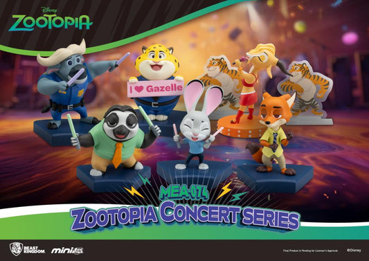 Précommande : ZOOTOPIA - Concert Series - Set 6 Figurine Blind Box 8cm