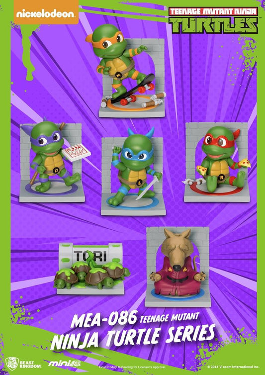 Précommande : LES TORTUE NINJA  - Set 6 Figurine Blind Box 8cm