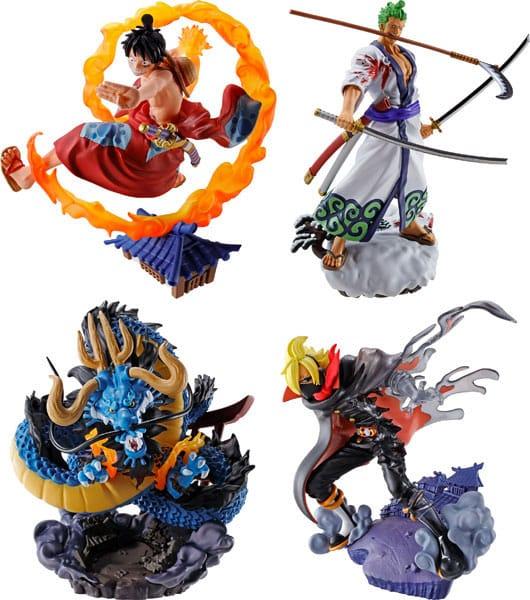 Précommande : ONE PIECE - Wano Kuni - Statuettes Petitrama Vol.1 9cm