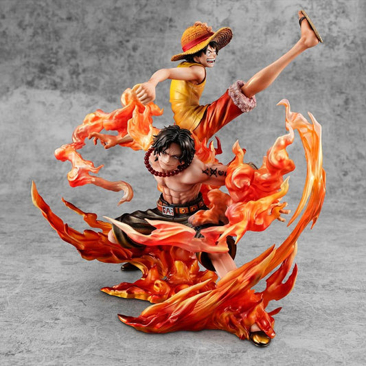 Précommande : ONE PIECE - Luffy & Ace "Bond between brothers" -Statuette P.O.P. 25cm