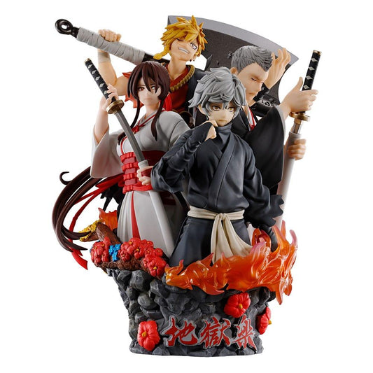 Précommande : HELL'S PARADISE - Statuettes Petitrama DX 14cm