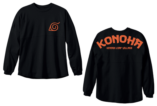 Précommande : NARUTO - Konoha - T-Shirt Puff Jersey Oversize (L)