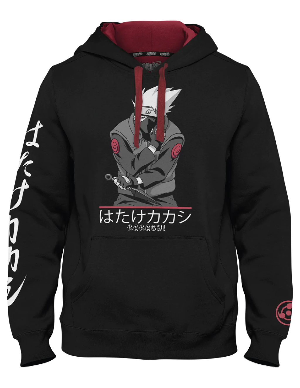 Précommande : NARUTO - Kakashi Seinsei - Sweat à capuche (S)