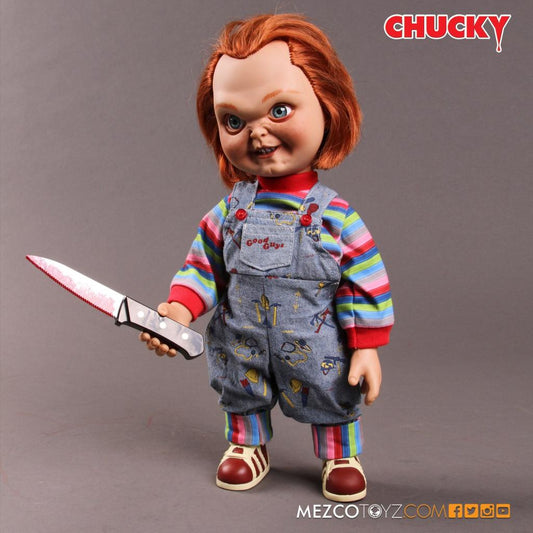Précommande : CHUCKY - Sneering Chucky - Poupée Sonore 38cm