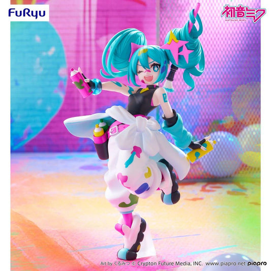 Précommande : HATSUNE MIKU - Trio Try It Miku Paint Girl - Statuette19cm