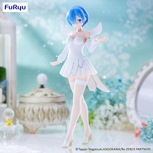Précommande : RE ZERO - Rem "Little Wings" - Statuette Bicute Pure 25cm