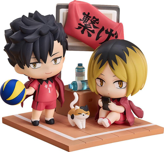 Précommande : HAIKYU!! - Tetsuro Kuroo & Kenma Kozume - Figurines Qset+ 8.4cm