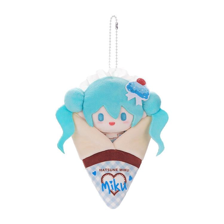 Précommande : HATSUNE MIKU - Crêpe Mascot C - Porte-clés Pouch 15x17cm