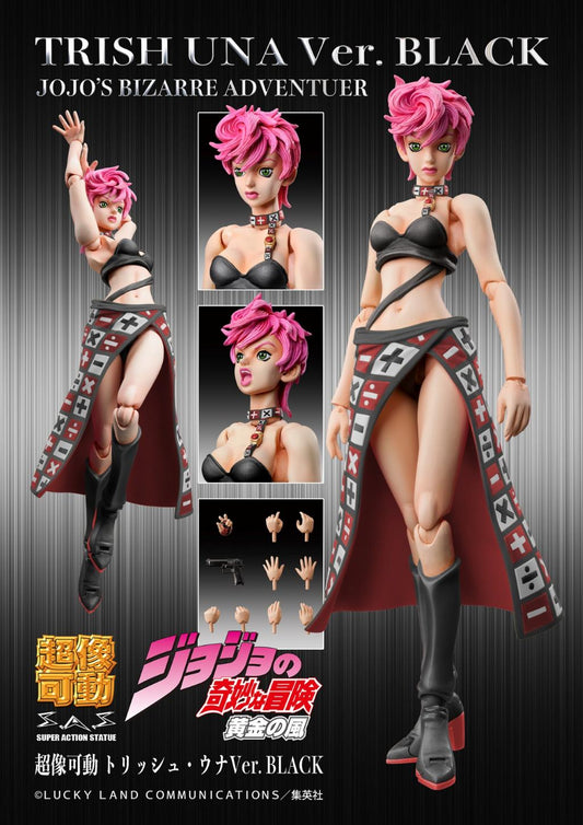 Précommande : JOJO PART 5 - Trish Una "Black version" - Figurine Big Chozokado 15cm