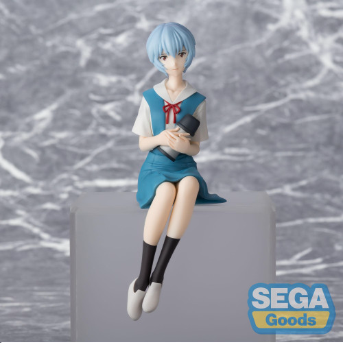 Précommande : EVANGELION - Rei Ayanami - Statue PM Perching 14cm