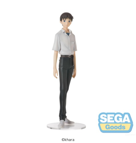 Précommande : EVANGELION - Shinji Ikari Uniform Ver - High Premium Figurine 22cm