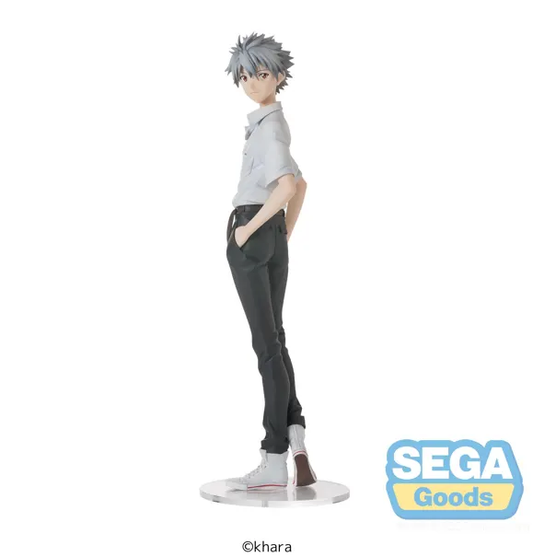 Précommande : EVANGELION - Kaworu Nagisa Uniform Ver - High Premium Figurine 22cm
