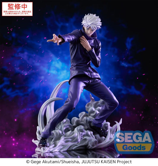 Précommande : JUJUTSU KAISEN - Satoru Gojo "Hollow Purple" - Figurine Luminasta 21cm