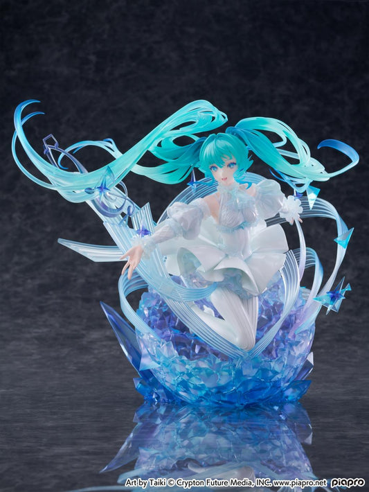 Précommande : HATSUNE MIKU - Crystall Dress - Statuette 1/7 22.5cm