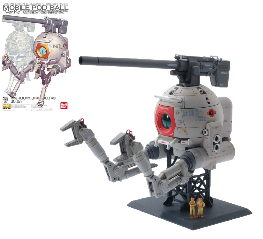 Précommande : GUNDAM - MG 1/100 Ball Ver.Ka - Model Kit