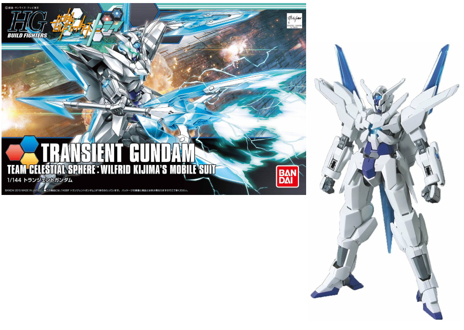 Précommande : GUNDAM - HG 1/144 Try Transient Gundam Celestial Sphere - Model Kit