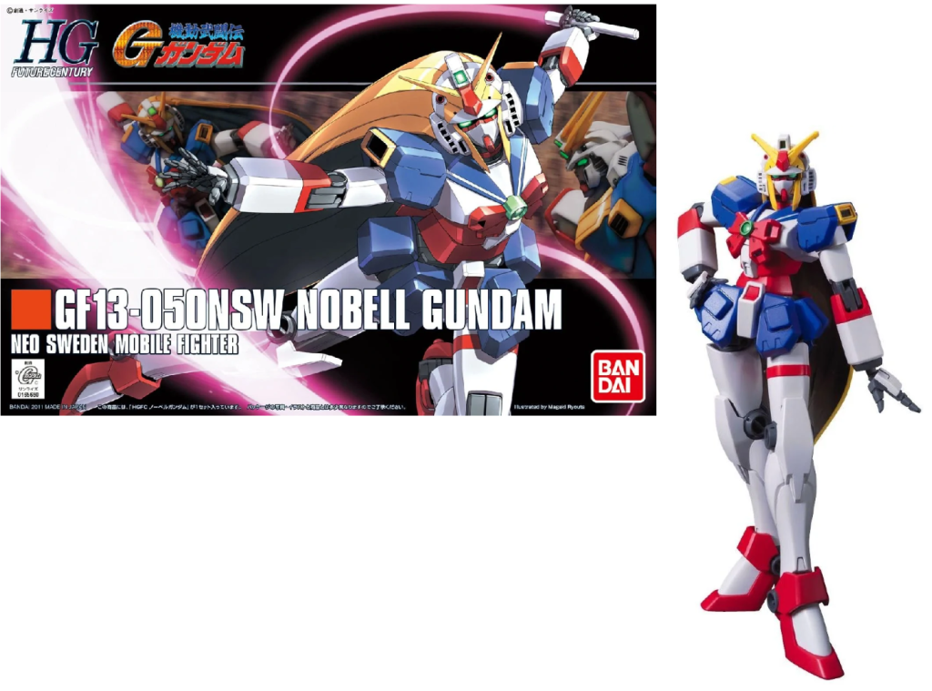 Précommande : GUNDAM - 1/144 HGUC Nobell Gundam - Model Kit 13cm