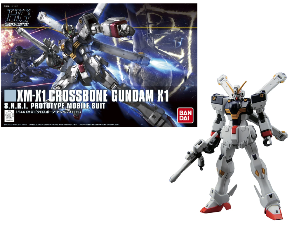 Précommande : GUNDAM - HGUC Crossbone Gundam X1 1/144 - Model Kit