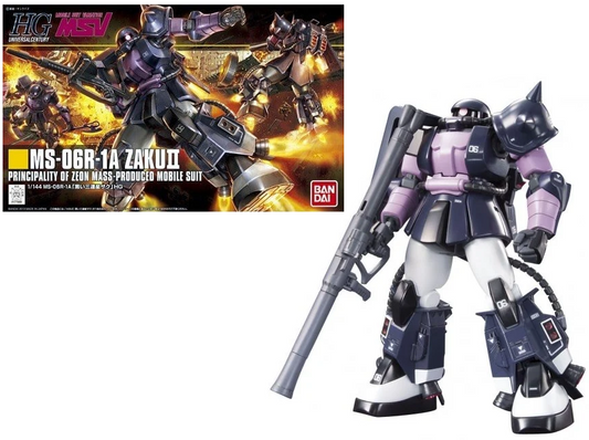 Précommande : GUNDAM - HGUC 1/144 MS-06R-1A ZAKUII - Model Kit