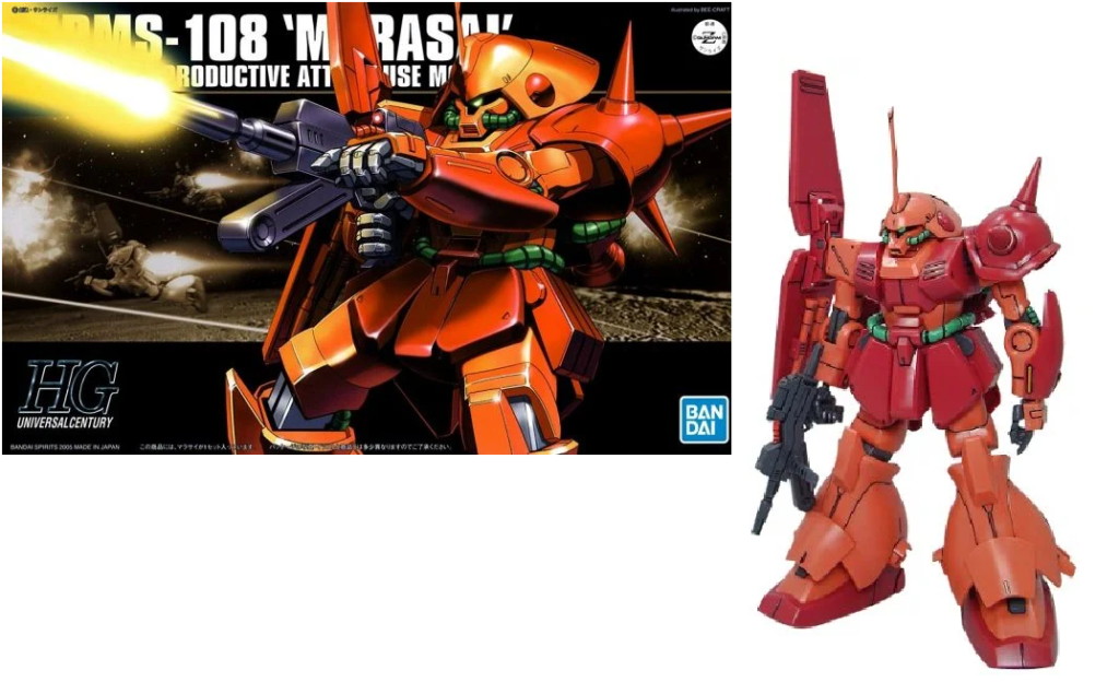 Précommande : GUNDAM - HGUC 1/144 RMS-108 Marasai - Model Kit