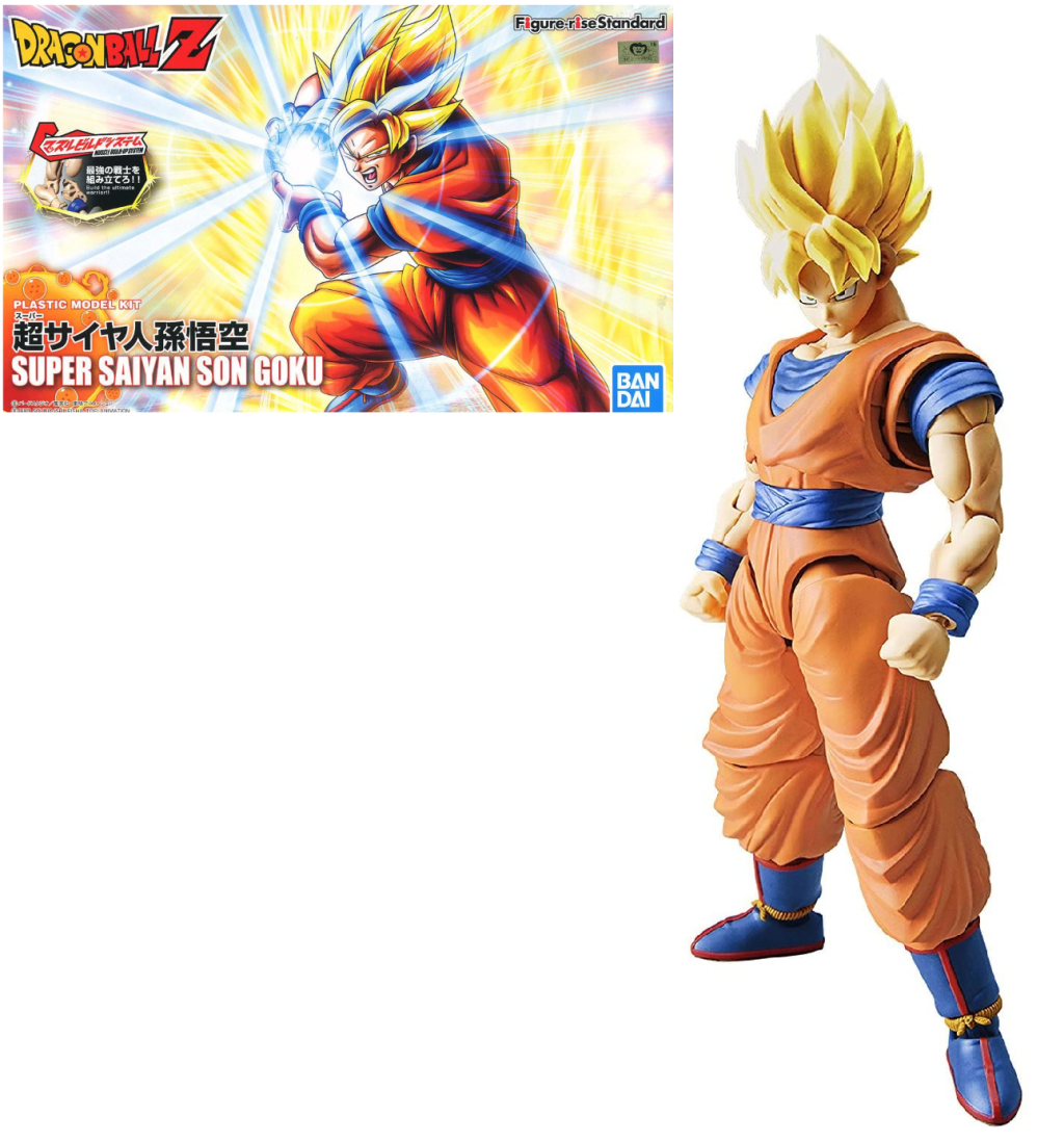 Précommande : DRAGON BALL - Figure-rise Standard Super Saiyan Son Goku - Model Kit