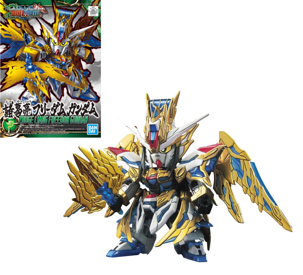 Précommande : GUNDAM - SD Sangoku Soketsuden Zhuge Liang Freedom Gundam - Model Kit